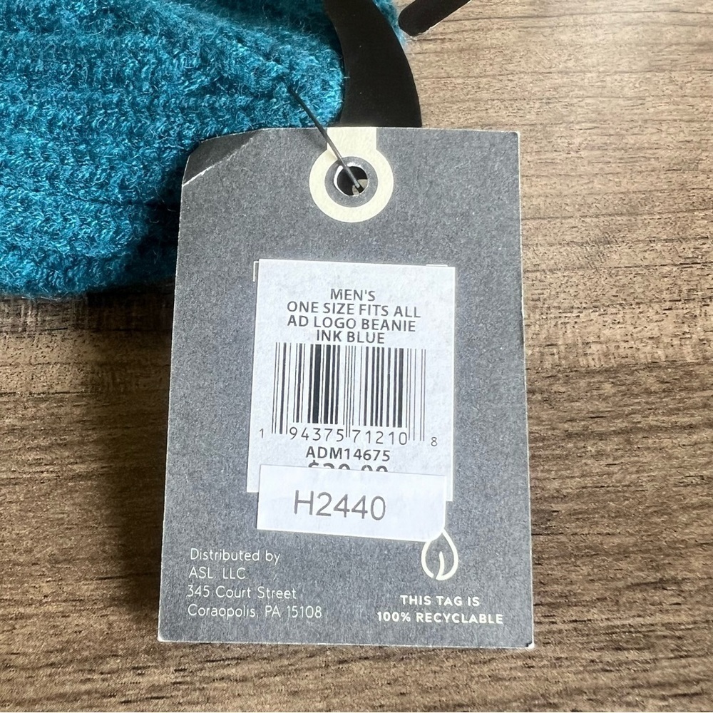 Alpine Ink Blue Logo Beanie - Picture 6 of 7